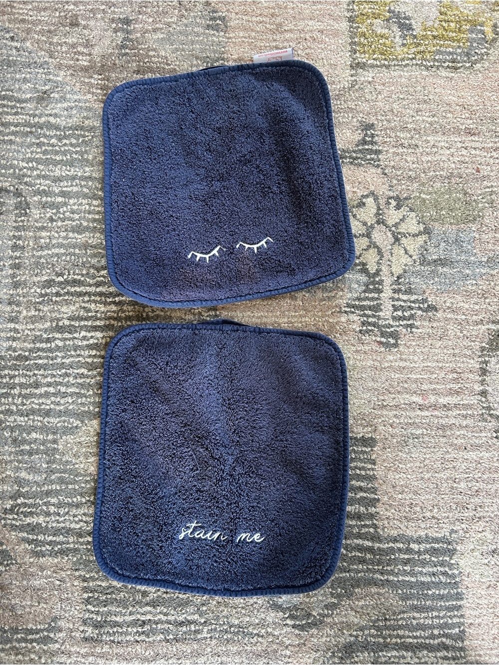 Weezie Towels. Face towels set of two.